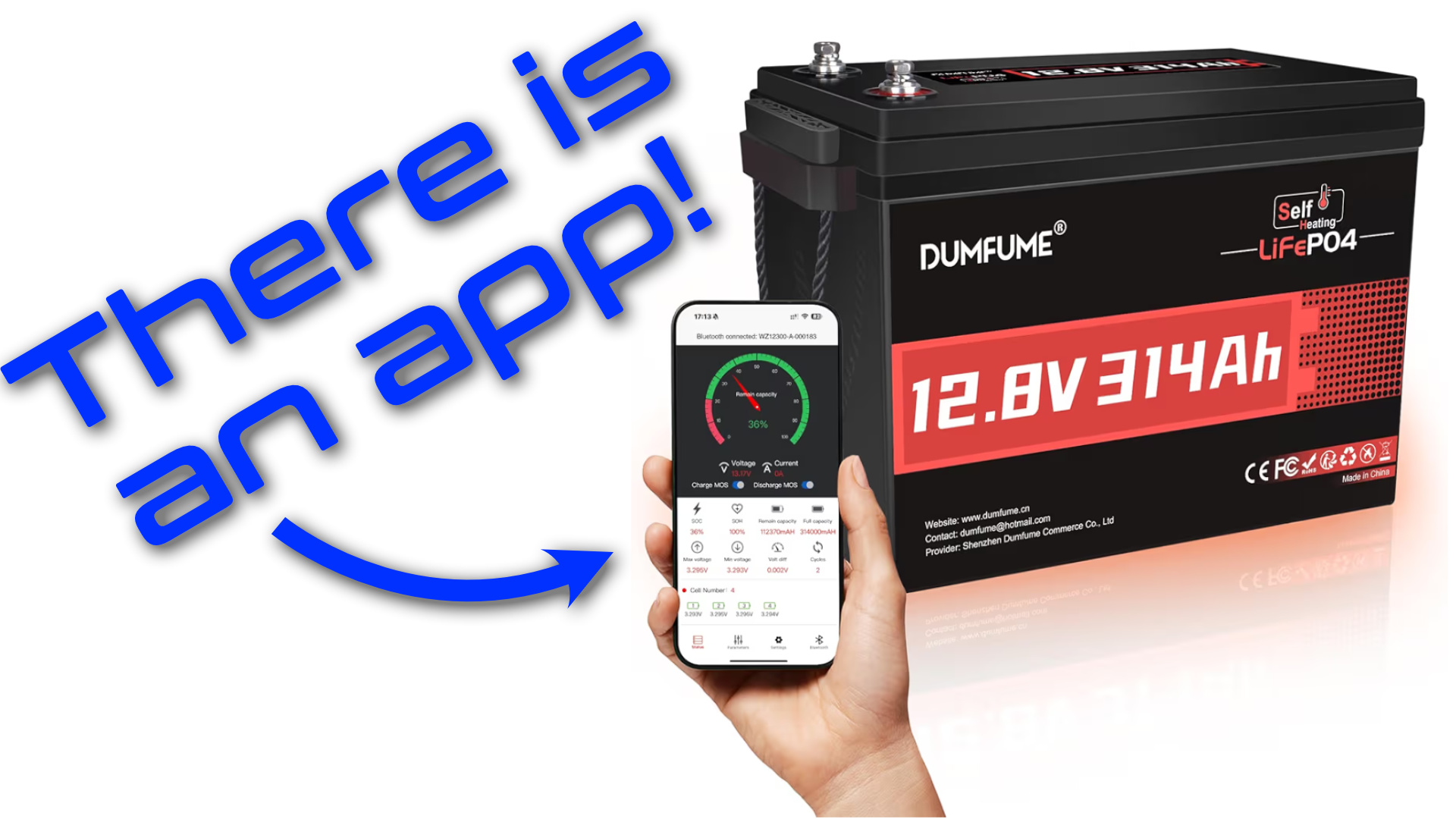 How to Get the Bluetooth BMS App for Dumfume LiFePO4 Batteries